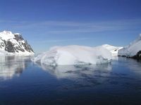 南極海の風景